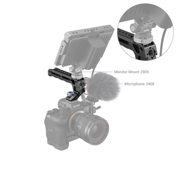 Верхняя рукоятка с холодным башмаком SmallRig 3764 (Lite) 