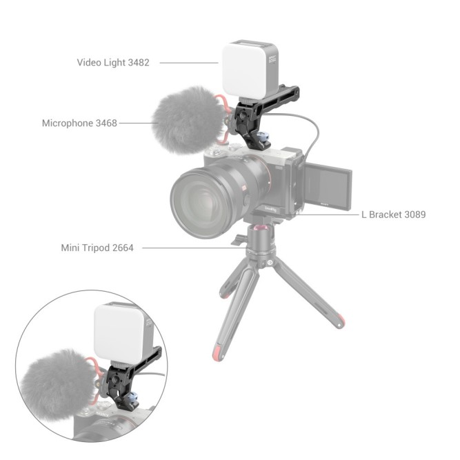 Верхнє руків&#039;я с холодним черевиком SmallRig 3764 (Lite)