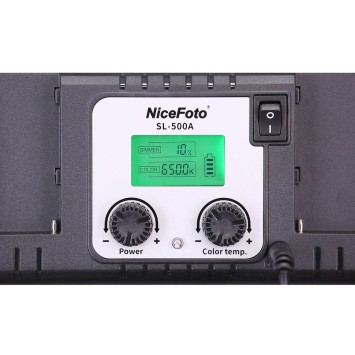 Набір відеосвітла KT-SL307 бі-колор LED-панелі NiceFoto SL-500A