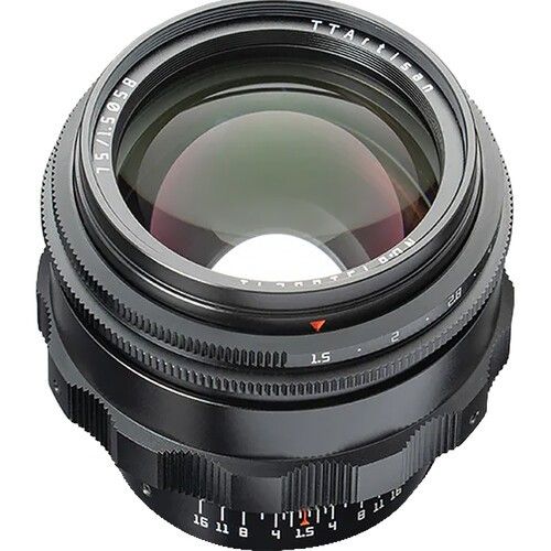 【TTArtisan】 75mm f1.5 M42 単焦点レンズ 銘匠光学 TTArtisan 75mm f/1.5 M42マウント ぐるぐるボケ（シルバー