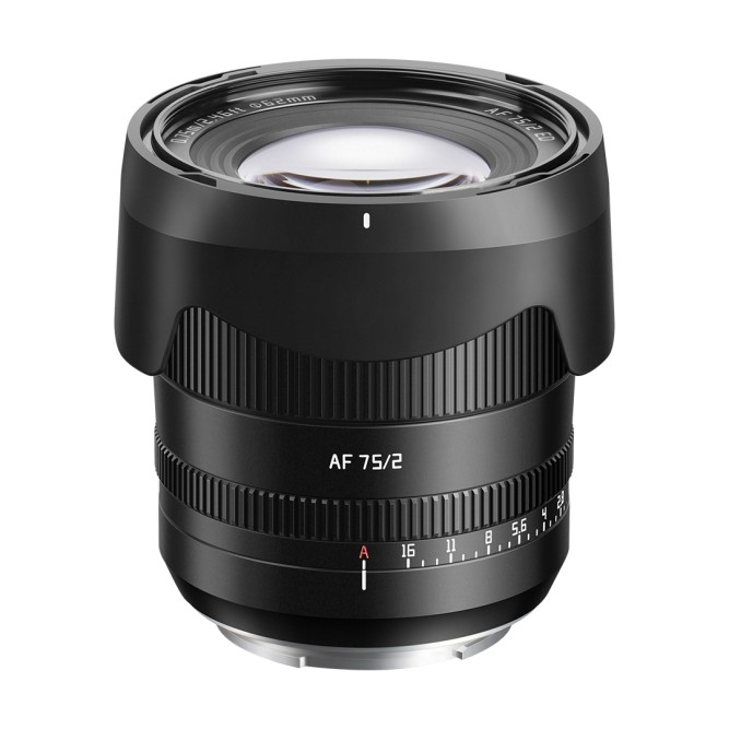 Обʼєктив TTArtisan 75mm f/2 для Sony E