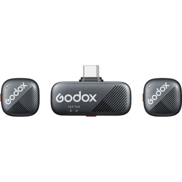 Бездротова мікрофонна система Godox Cube-SC для 2 осіб (Type-C)