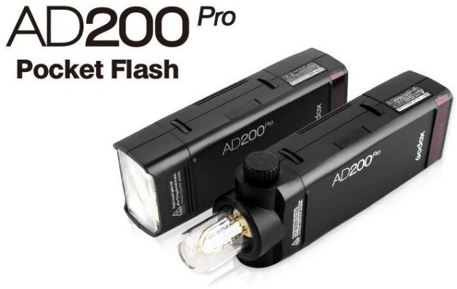 Акумуляторний спалах Godox AD200Pro