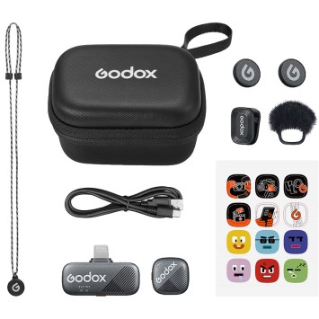 Бездротова мікрофонна система Godox Cube-SL Kit1 для iPhone