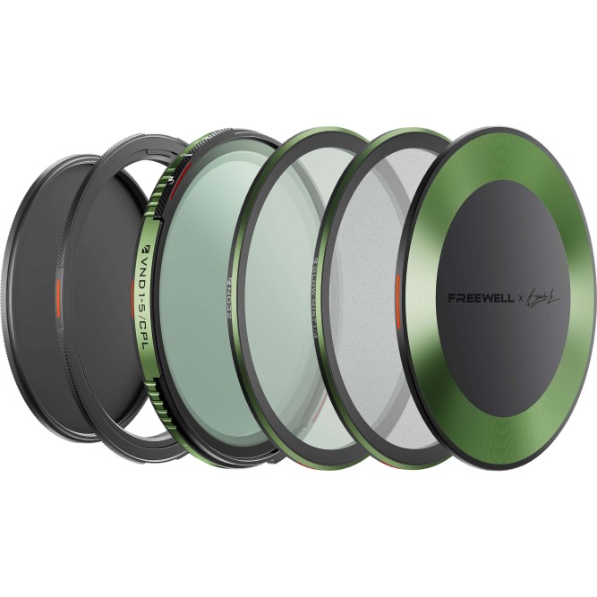 Комплект Pro Kit Brandon Li x Freewell VND/CPL 82mm на 1-10 стопів з Black Glow Mist