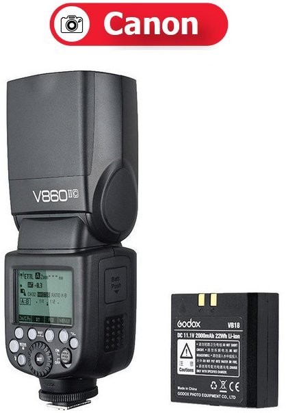 Спалах Godox V860IIC для Canon (знято з виробництва)