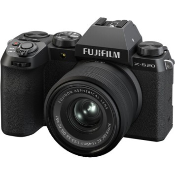 Камера FUJIFILM X-S20 black kit XC 15-45mm f/3.5-5.6 OIS PZ