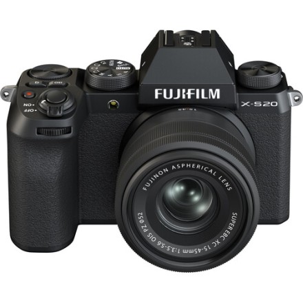 Камера FUJIFILM X-S20 black kit XC 15-45mm f/3.5-5.6 OIS PZ