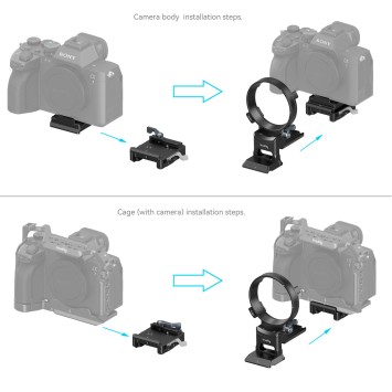Поворотний майданчик SmallRig 4244 для Sony Alpha 1 / Alpha 7 / Alpha 9 / FX Series