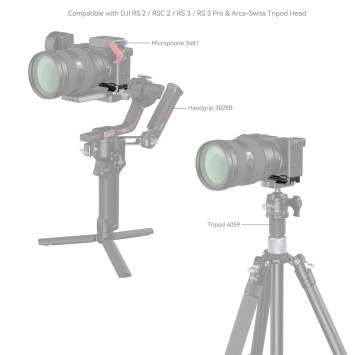 Базова платформа для покращення хвату SmallRig 4338 для Sony Alpha 6700