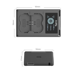 Зарядное устройство SmallRig 4085 для двух аккумуляторов NP-W235