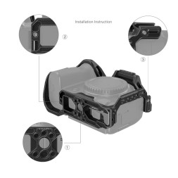 Клетка SmallRig 3233B "Black Mamba" для Canon R5 / R5 C / R6