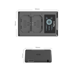 Зарядное устройство SmallRig 4087 для двух аккумуляторов NP-FZ100
