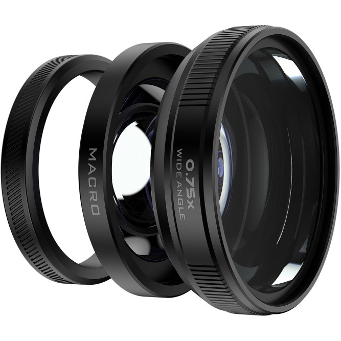 Ширококутний макрооб&#039;єктив Freewell 0,75x для камер Fuji X100VI/X100V Black