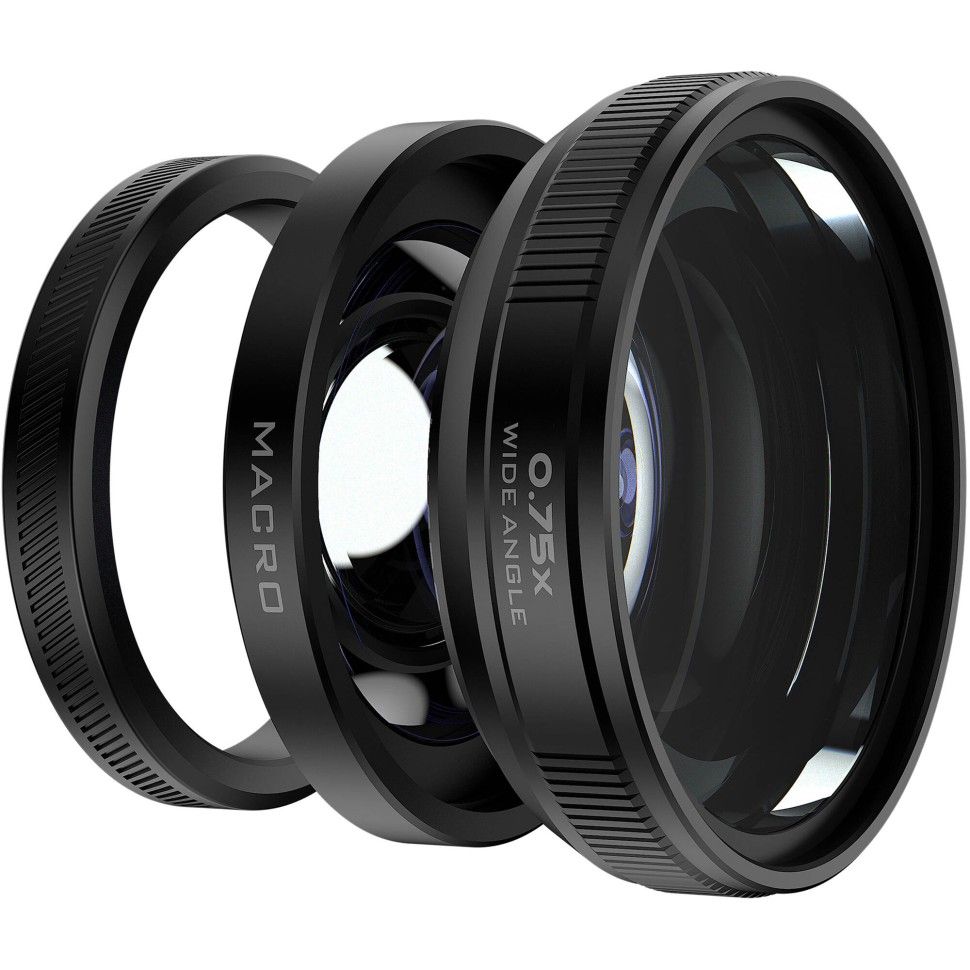 Ширококутний макрооб'єктив Freewell 0,75x для камер Fuji X100VI/X100V Black