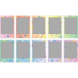 Фотобумага Fujifilm COLORFILM INSTAX MINI SHINY STAR (54х86мм 10шт)