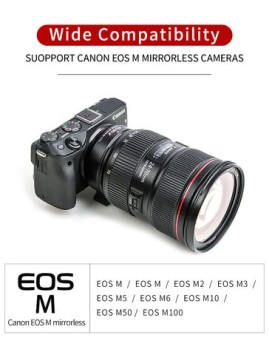 Перехідник Viltrox EF-EOS M2