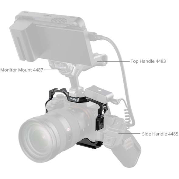 Клетка для камеры SmallRig Cage для Sony Alpha 7R V / 7 IV / 7S III / 1 / 7R IV / 7 V