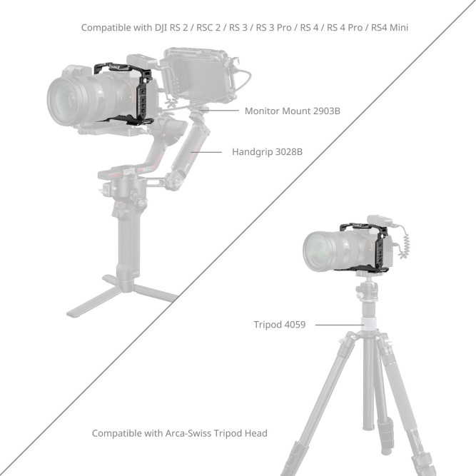 Клітка для камери SmallRig Cage для Sony Alpha 7R V / 7 IV / 7S III / 1 / 7R IV / 7 V