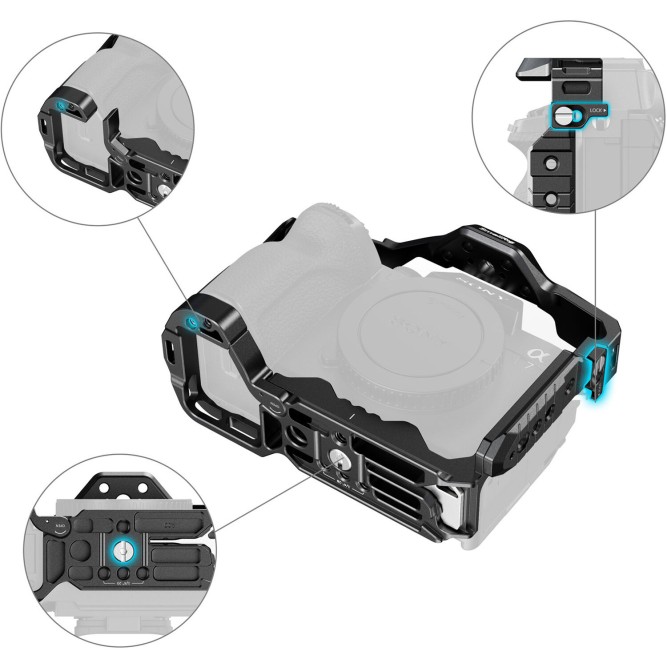 Клітка для камери SmallRig Cage для Sony Alpha 7R V / 7 IV / 7S III / 1 / 7R IV / 7 V