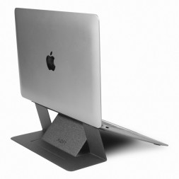 MOFT STAND - клейка підставка для ноутбука з двома кутами нахилу, темно-сіра