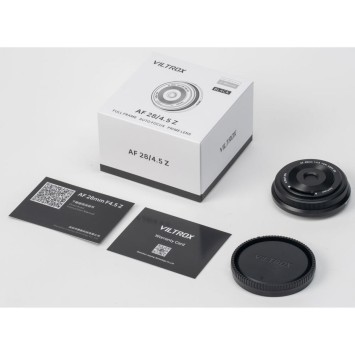 Обʼєктив Viltrox AF 28mm f/4.5 Z для Nikon