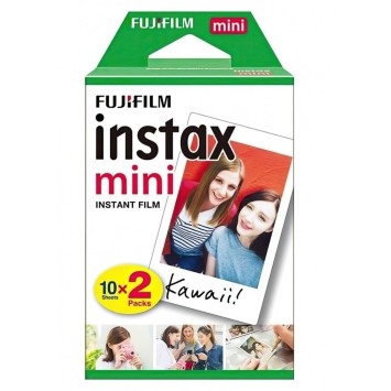 Фотопапір Fujifilm INSTAX MINI GLOSSY (54х86мм 2 по 10шт)