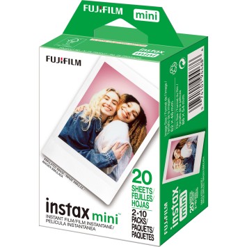 Фотопапір Fujifilm INSTAX MINI GLOSSY (54х86мм 2 по 10шт)