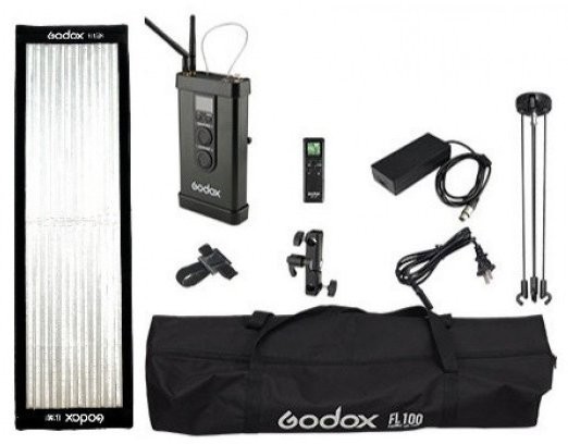 Гибкая LED панель Godox FL150R, 30х120см, 150W