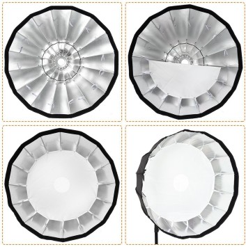 Глибокий параболічний софтбокс Godox P90L під байонет Bowens