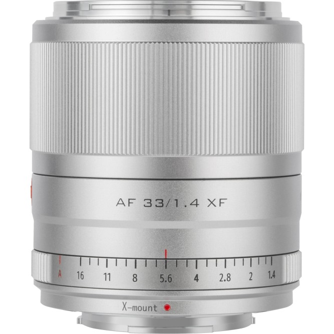 Обʼєктив Viltrox AF 33mm f/1.4 XF для Fujifilm X (Silver) (знято з виробництва)