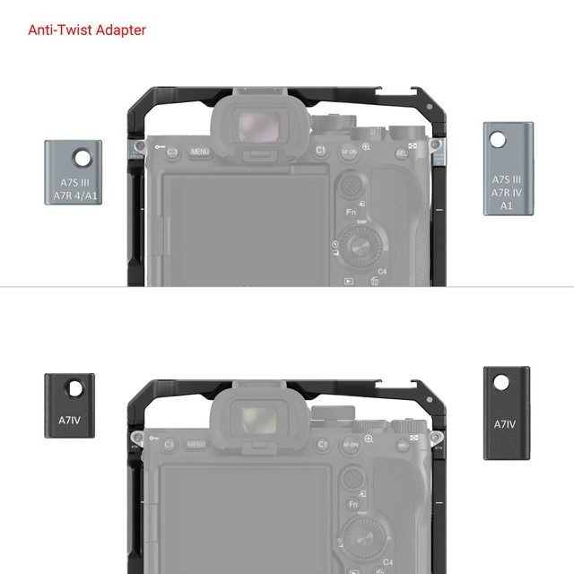 Клітка SmallRig 3594 для Sony a7S III, A7 IV, A7R IV, A1 з акумуляторною батареєю VG-C4EM