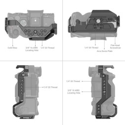 Клетка SmallRig 3594 для Sony a7S III, A7 IV, A7R IV, A1 с аккумуляторной батареей VG-C4EM