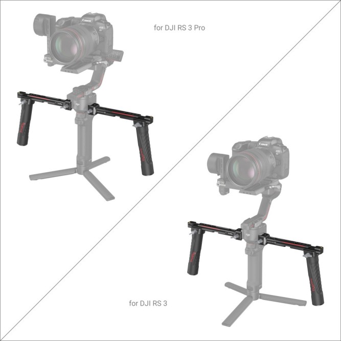 Подвійне руків'я SmallRig 3027 для DJI RS 2 / RSC 2 / RS 3 / RS 3 Pro