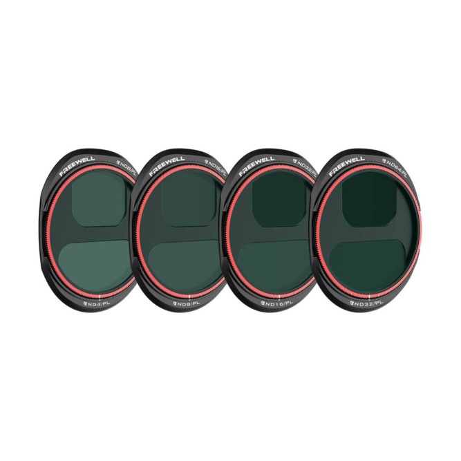 Набір фільтрів Freewell Split ND/PL Filters Bright Day - 4 Pack для DJI Mavic 4 Pro