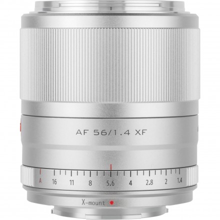Объектив Viltrox AF 56mm f/1.4 XF для Fujifilm X (Silver)