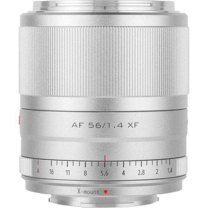 Обʼєктив Viltrox AF 56mm f/1.4 X для Fujifilm X (Silver)