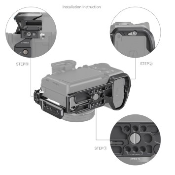 Комплект розширеної клітки SmallRig 3710 "Rhinoceros" для Sony Alpha 7R V / Alpha 7 IV / Alpha 7S III