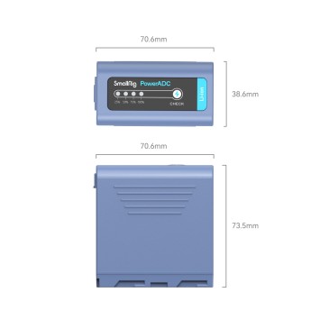 Акумулятор SmallRig 4267 NP-F970 з USB-C портом (10500mAh)