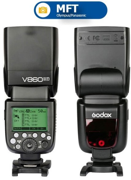 Вспышка Godox V860IIO для Olympus и Panasonic