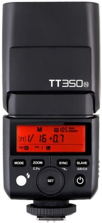 Компактний спалах Godox TT350N для Nikon