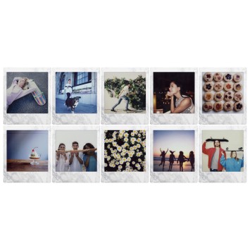 Фотопапір Fujifilm INSTAX SQUARE WHITE MARBLE (86х72мм 10шт)