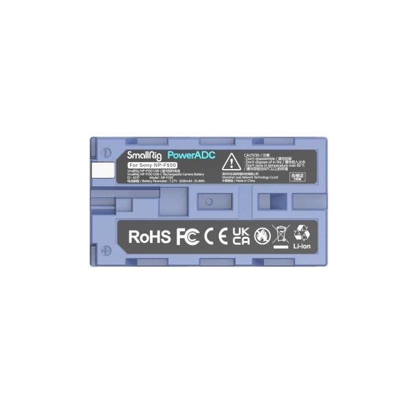 Аккумулятор SmallRig 4331 NP-F550 c USB-C портом (3500 mAh)