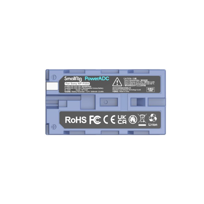 Акумулятор SmallRig 4331 NP-F550 з USB-C портом (3500 mAh)