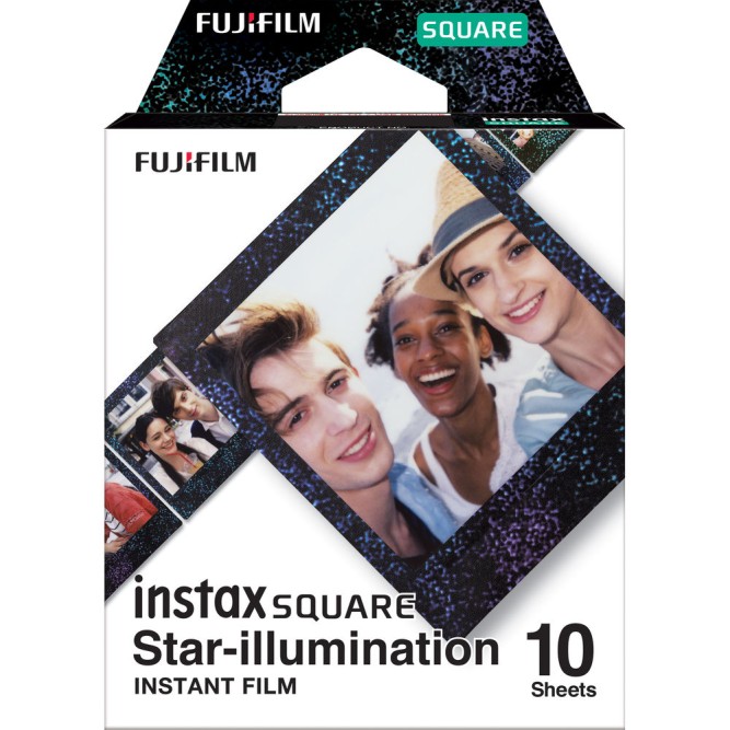 Фотопапір Fujifilm INSTAX SQUARE STAR-ILLUMINATIONN (86х72мм 10шт)