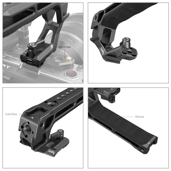 Верхняя ручка SmallRig 3766 NATO (облегченная) 