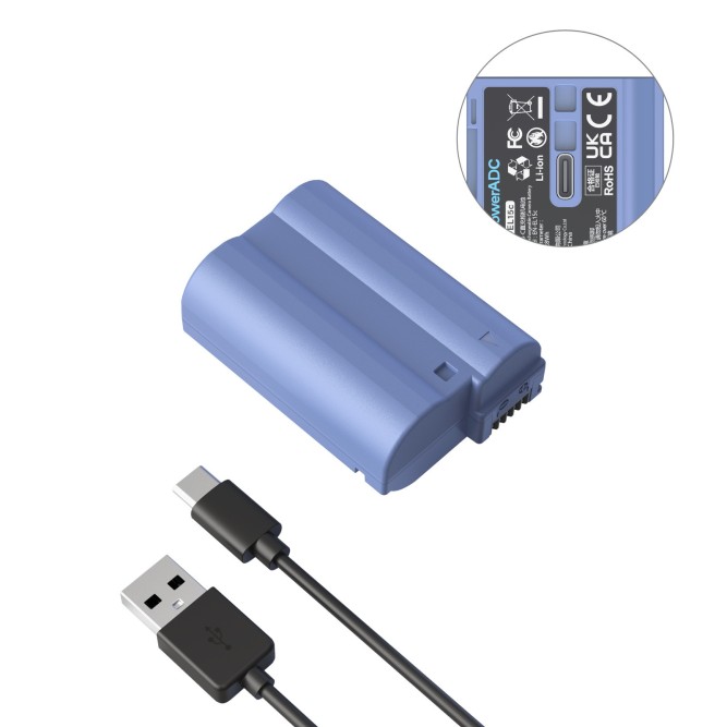 Акумулятор SmallRig 4332 EN-EL15c з USB-C портом для Nikon