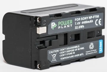 Акумулятор PowerPlant Sony LED NP-F750 4400mAh (знято з виробництва)