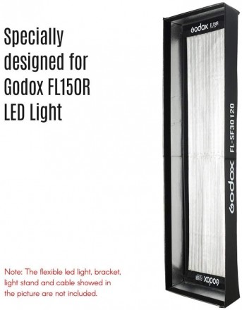Софтбокс з сотою Godox FL-SF30120 для гнучкої LED-панелі FL150R