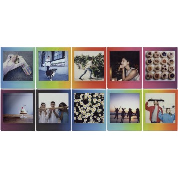 Фотопапір Fujifilm INSTAX SQUARE RAINBOW (86х72мм 10шт)